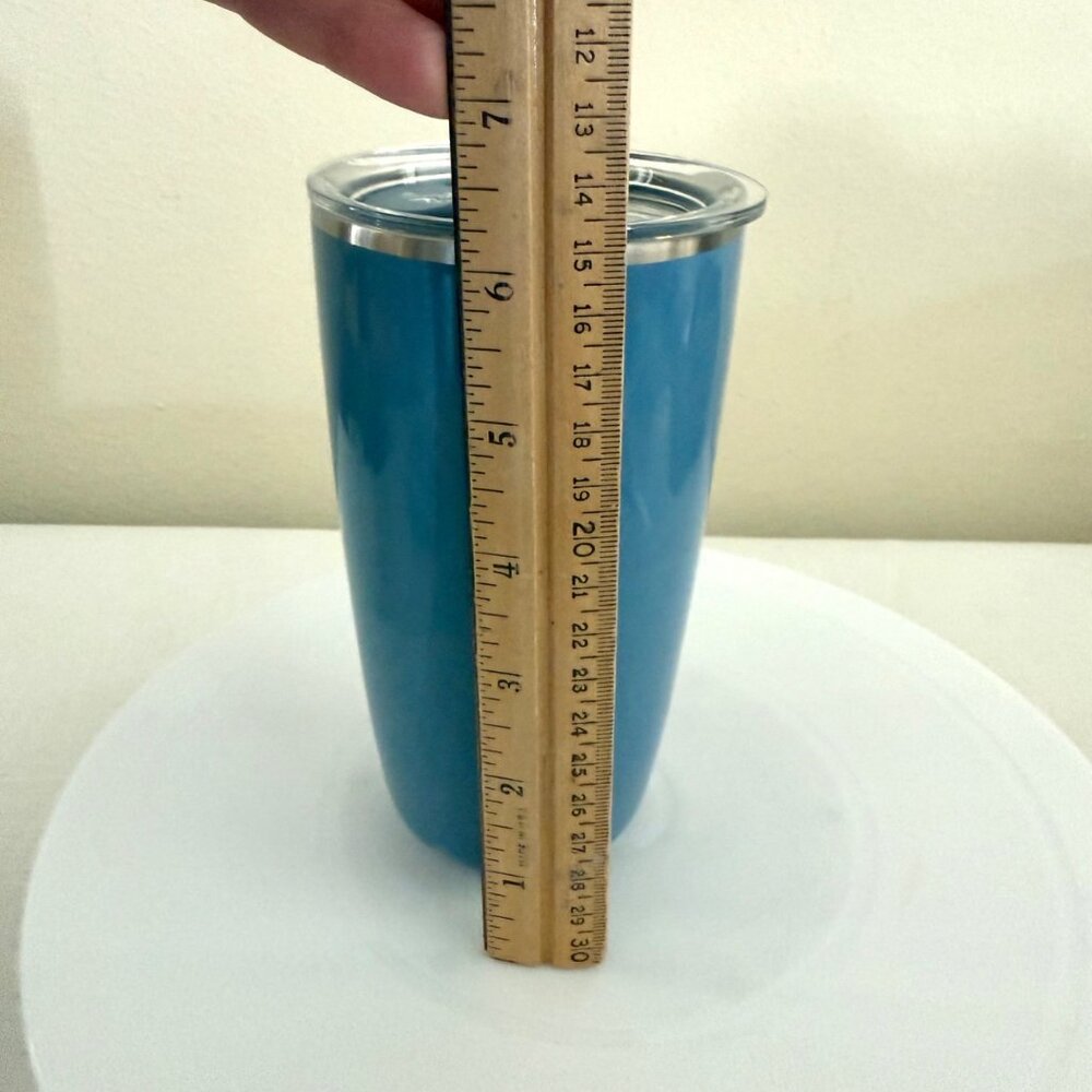 Swell 18oz Tumbler Coastal Blue Stainless Steel Insulated Travel Cup - Picture 9 of 10